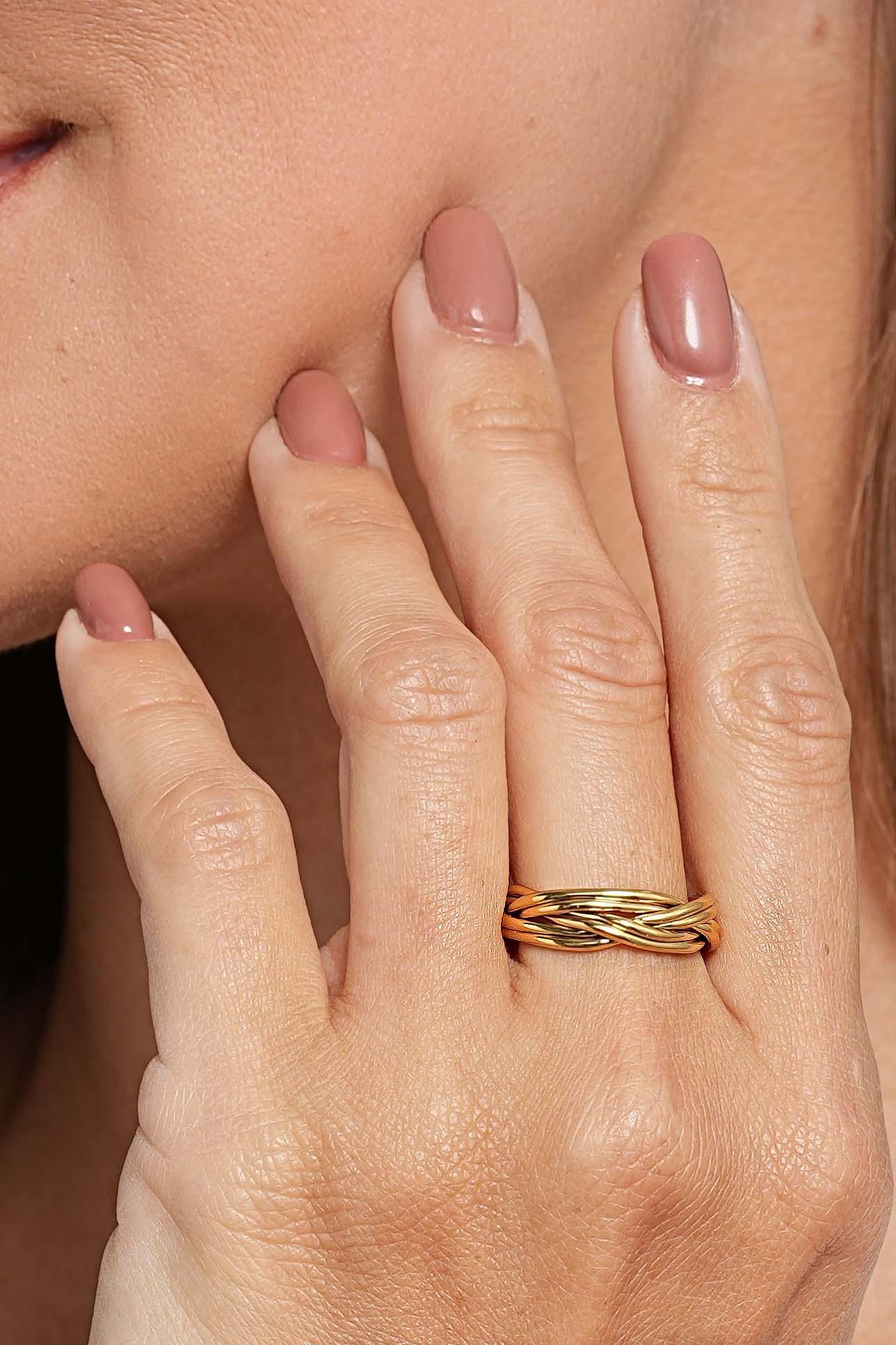 Ambrose Gold Ring - Artsory