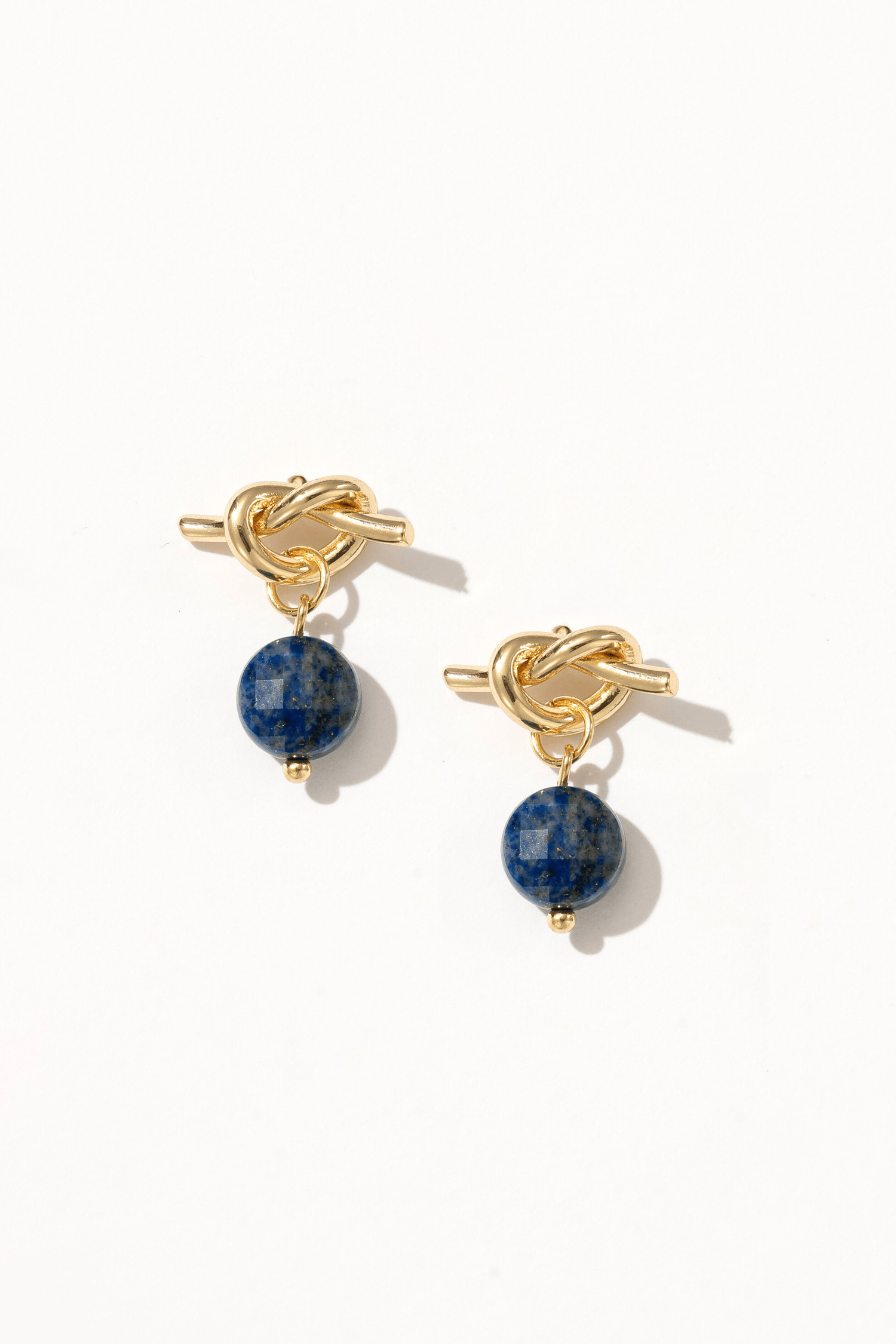 Calliope Lapis Drop Earrings - Artsory