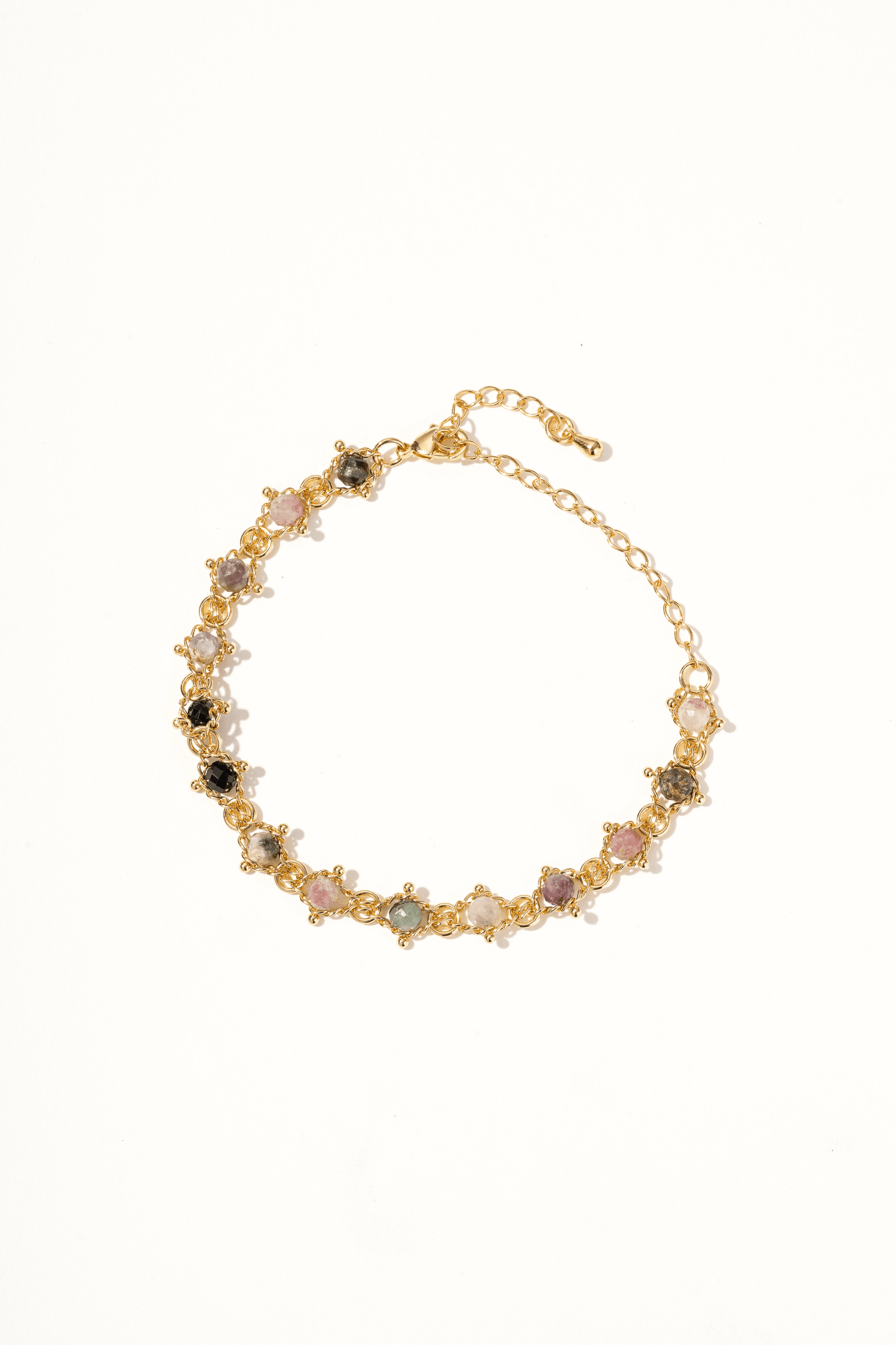 Ingrid Gemstone Mix Bracelet - Artsory