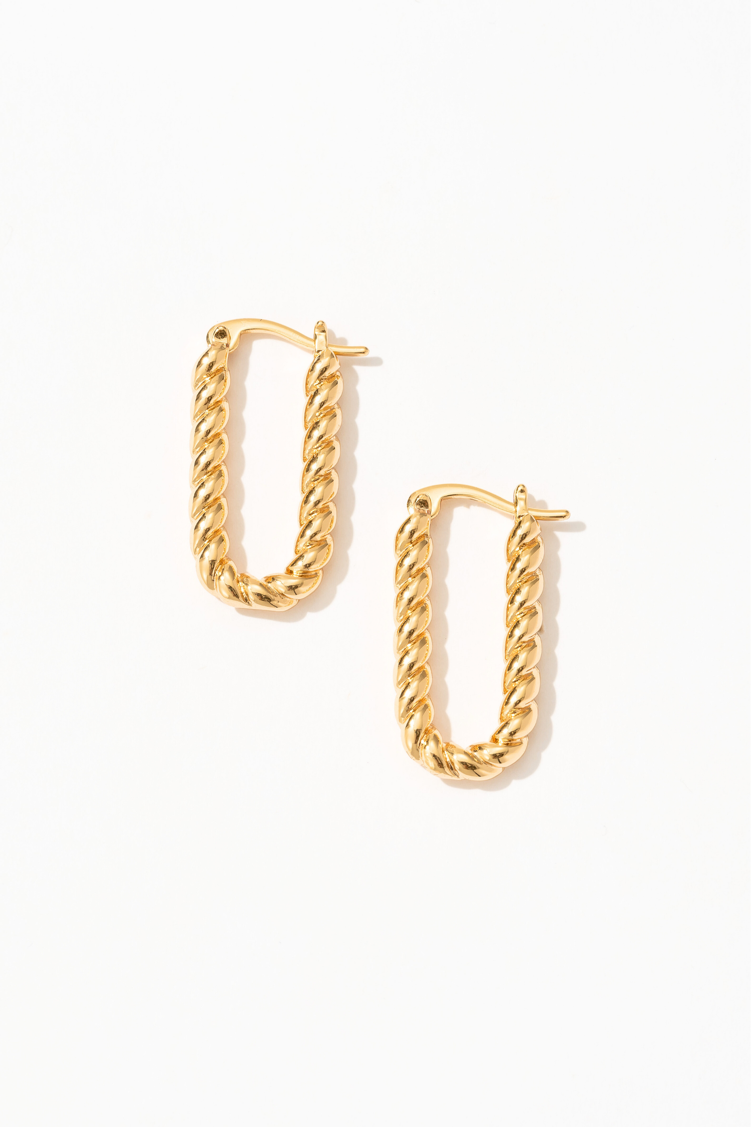 Kaia Twisted Hoop Earrings