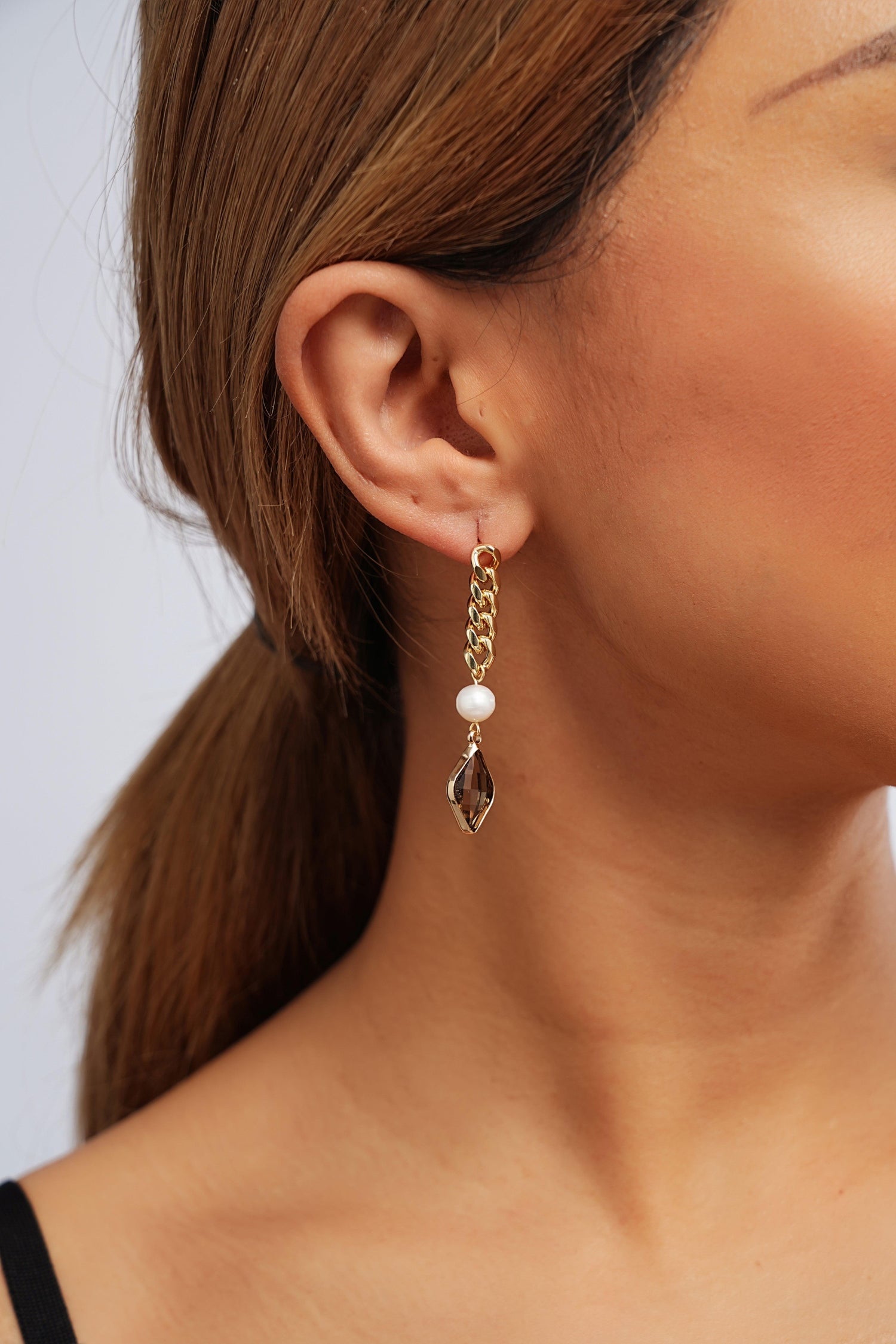 Kiana Crystal Drop Earrings - Artsory
