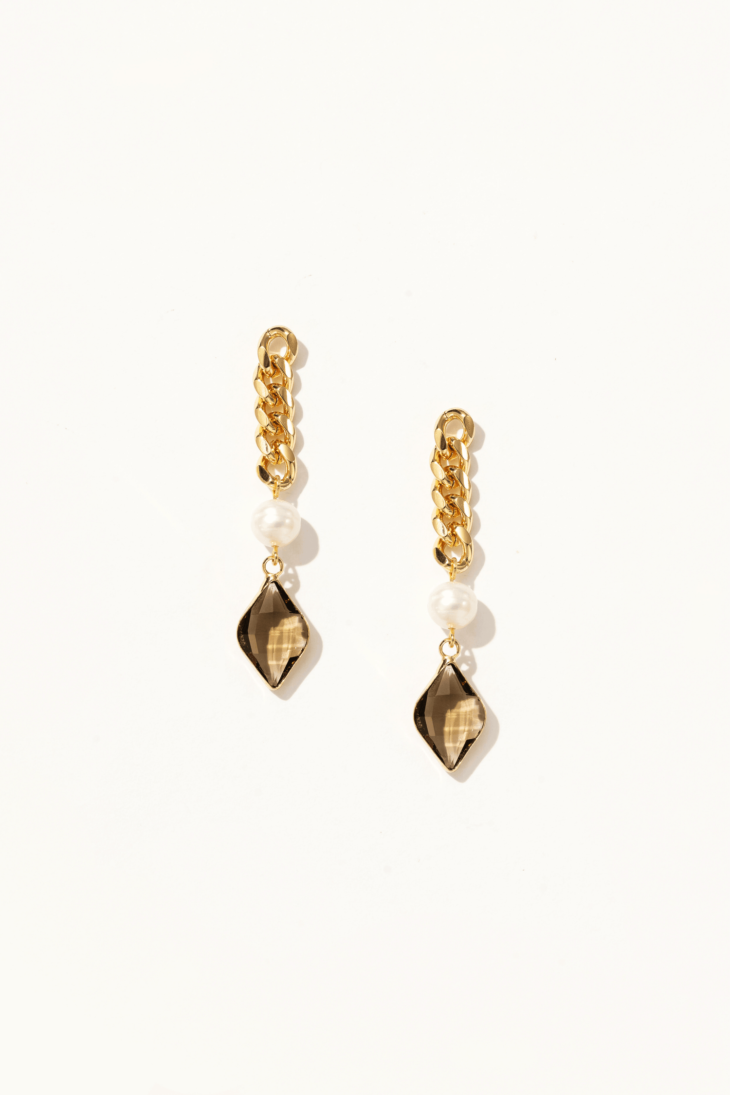 Kiana Crystal Drop Earrings - Artsory