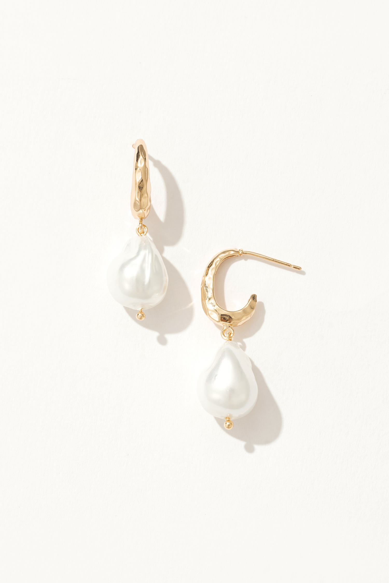 Nina Baroque Pearl Drop Earrings