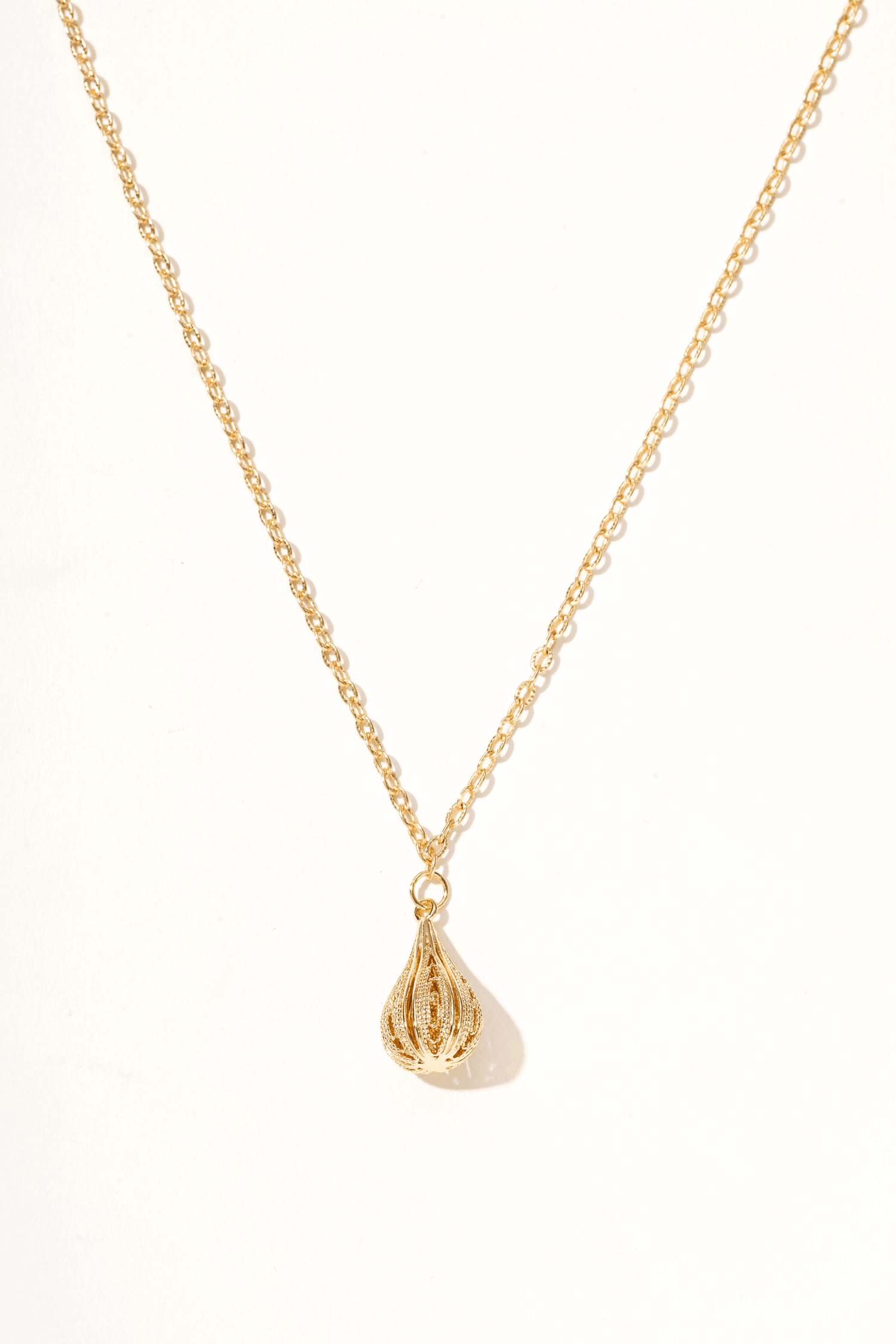 Oriana Balloon 14k Gold Pendant Necklace - Artsory