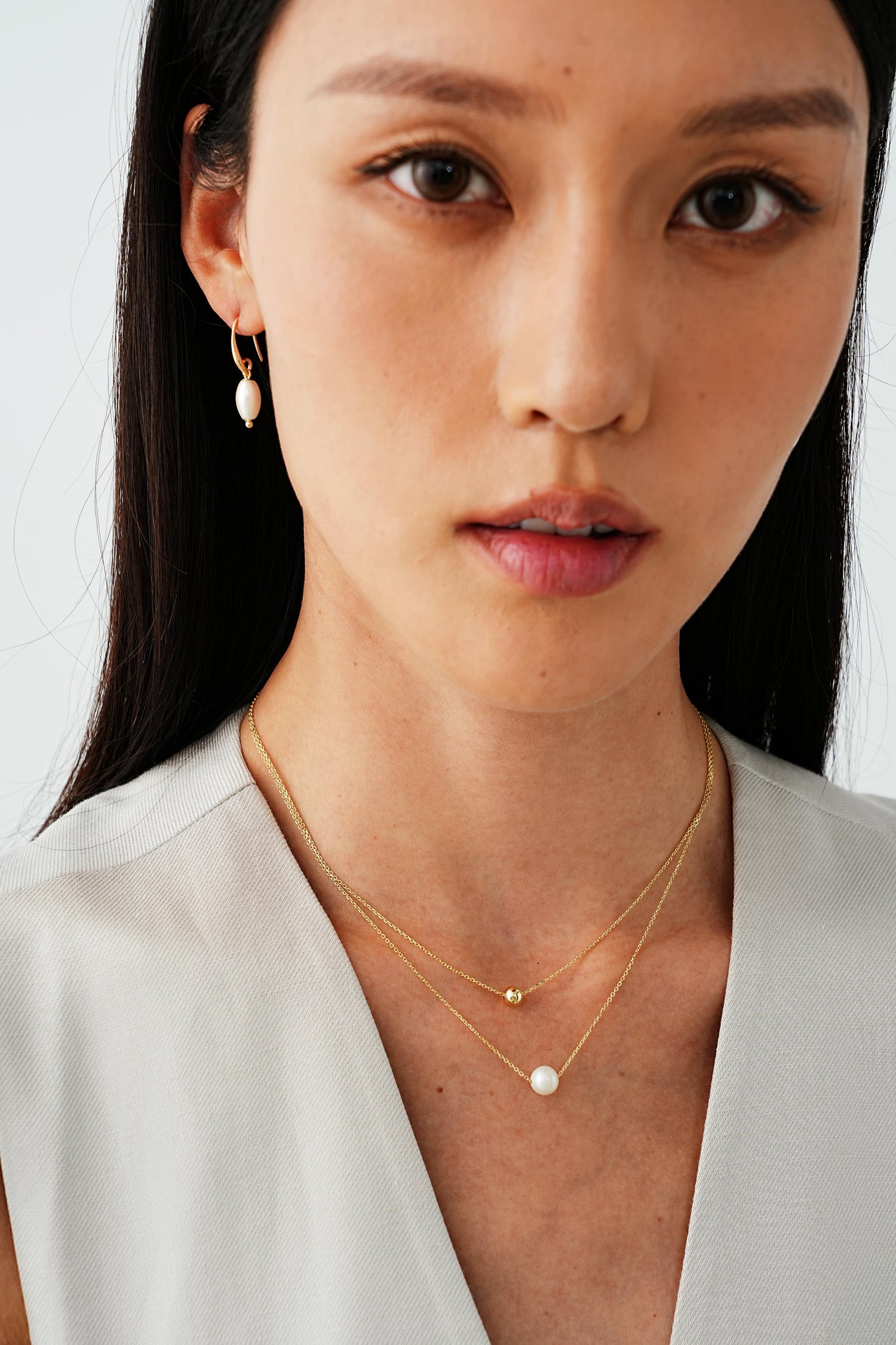 Juniper Pearl Drop Necklace