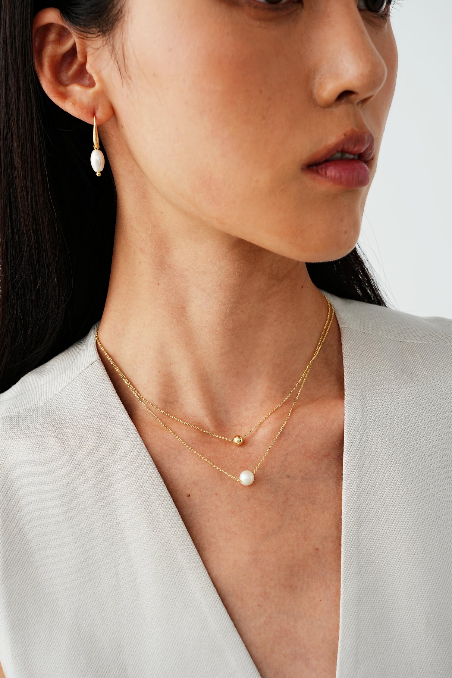 Juniper Pearl Drop Necklace