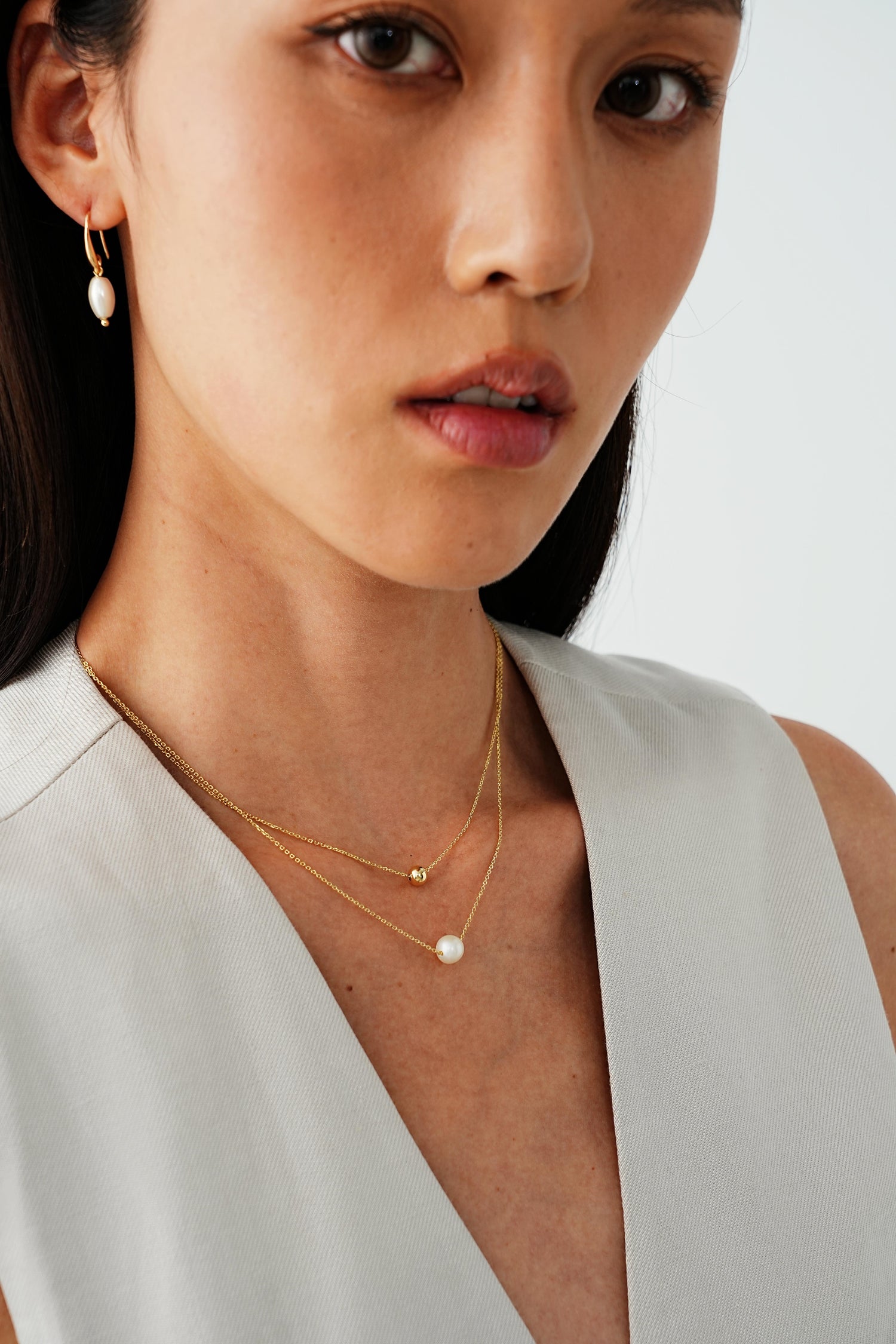 Juniper Pearl Drop Necklace