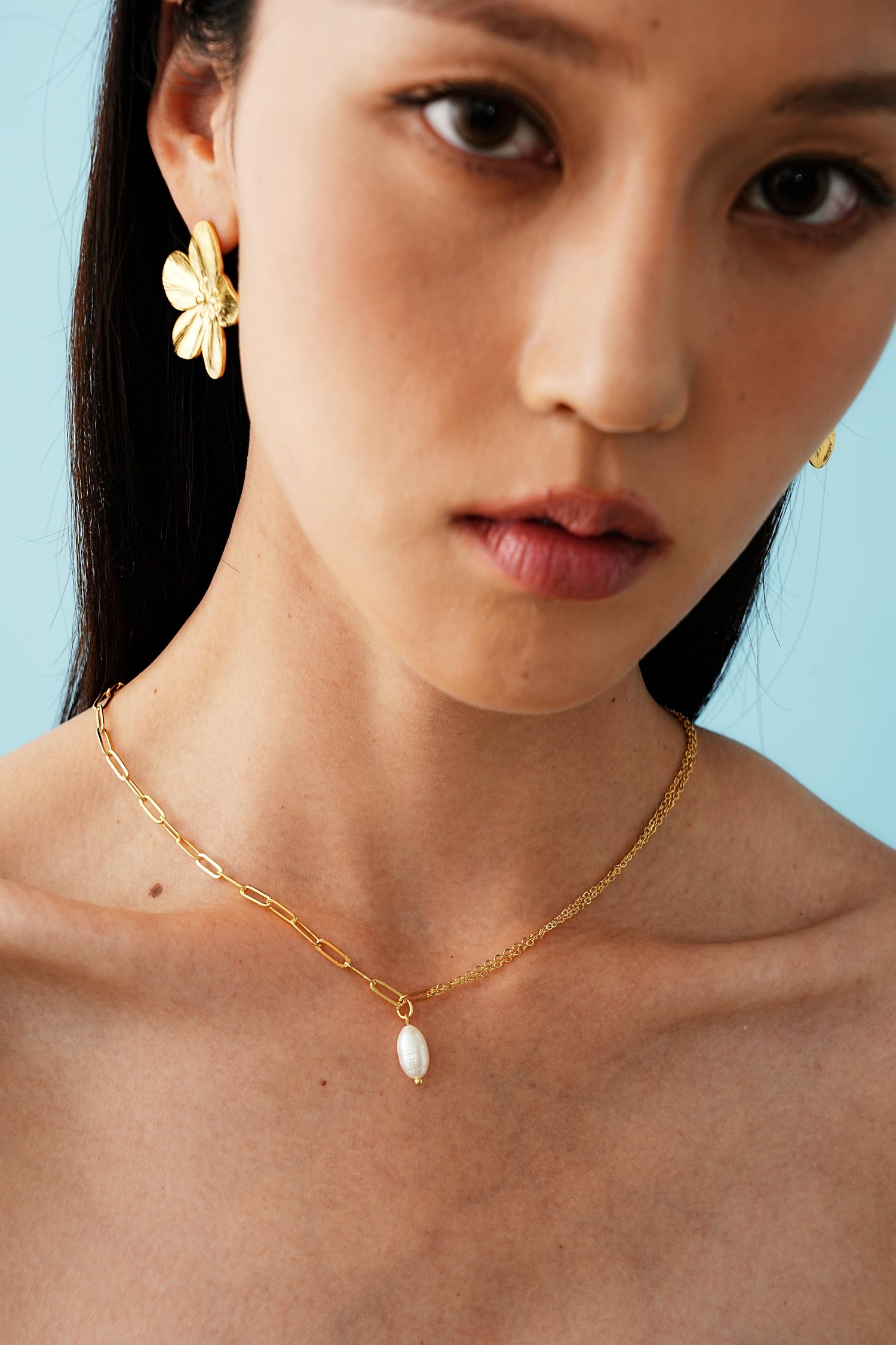 Nadine Baroque Pearl Necklace