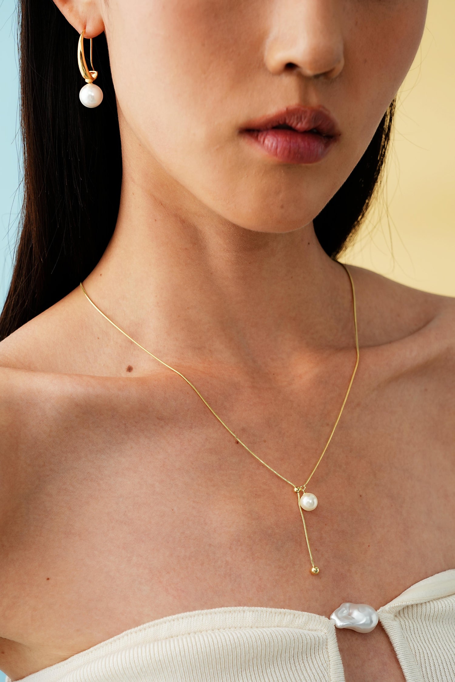 Teagan Pearl Pendant Necklace