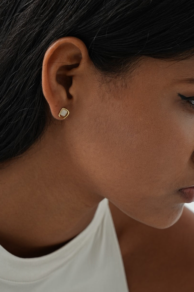 Aisling Sugar Cube Earrings