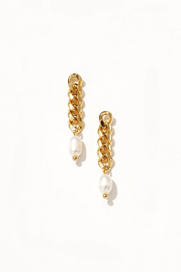 Blair 14K Gold Pearl Drop Earrings