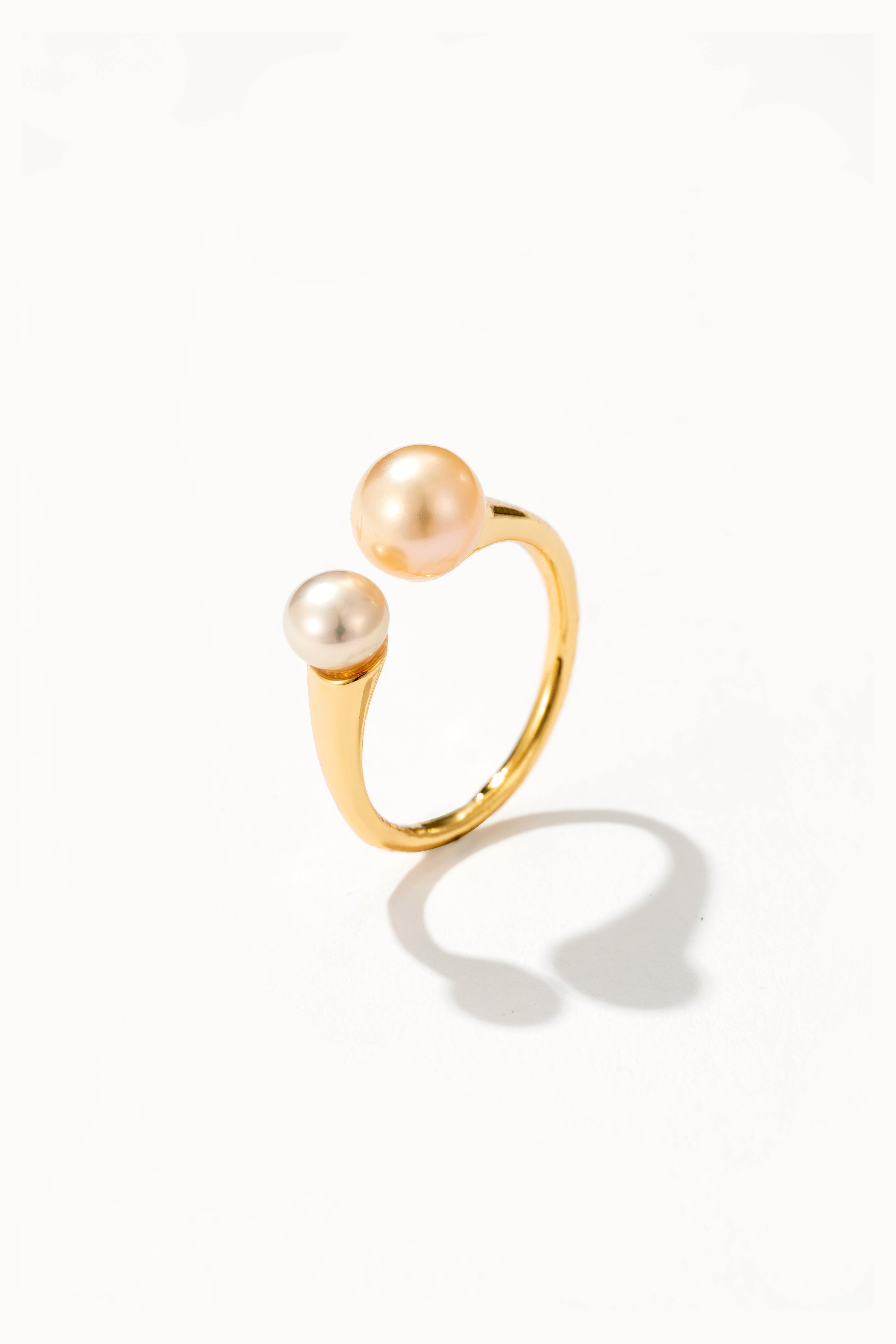 Blush Pink Pearl Ring