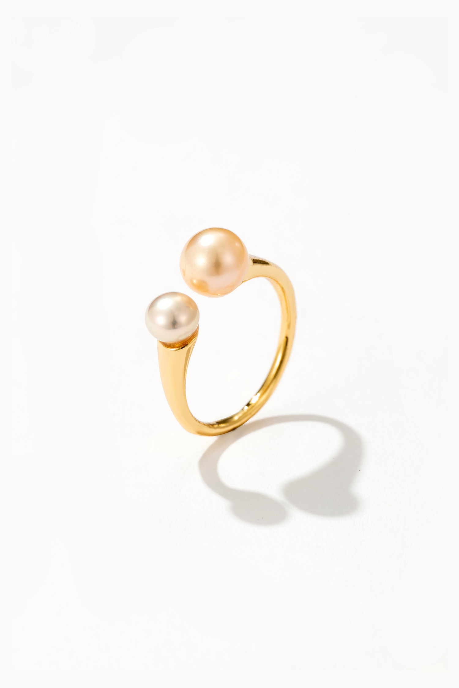 Blush Pink Pearl Ring