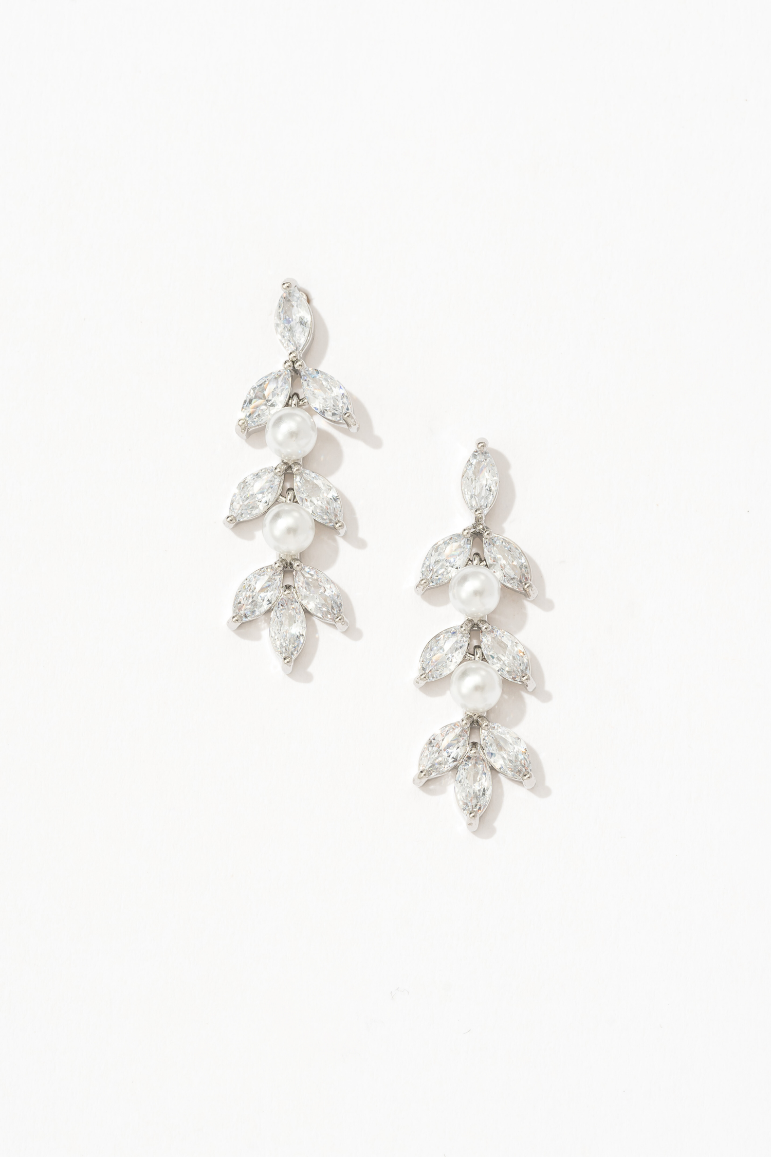 Celestial Pearl Cascade Drop Earrings