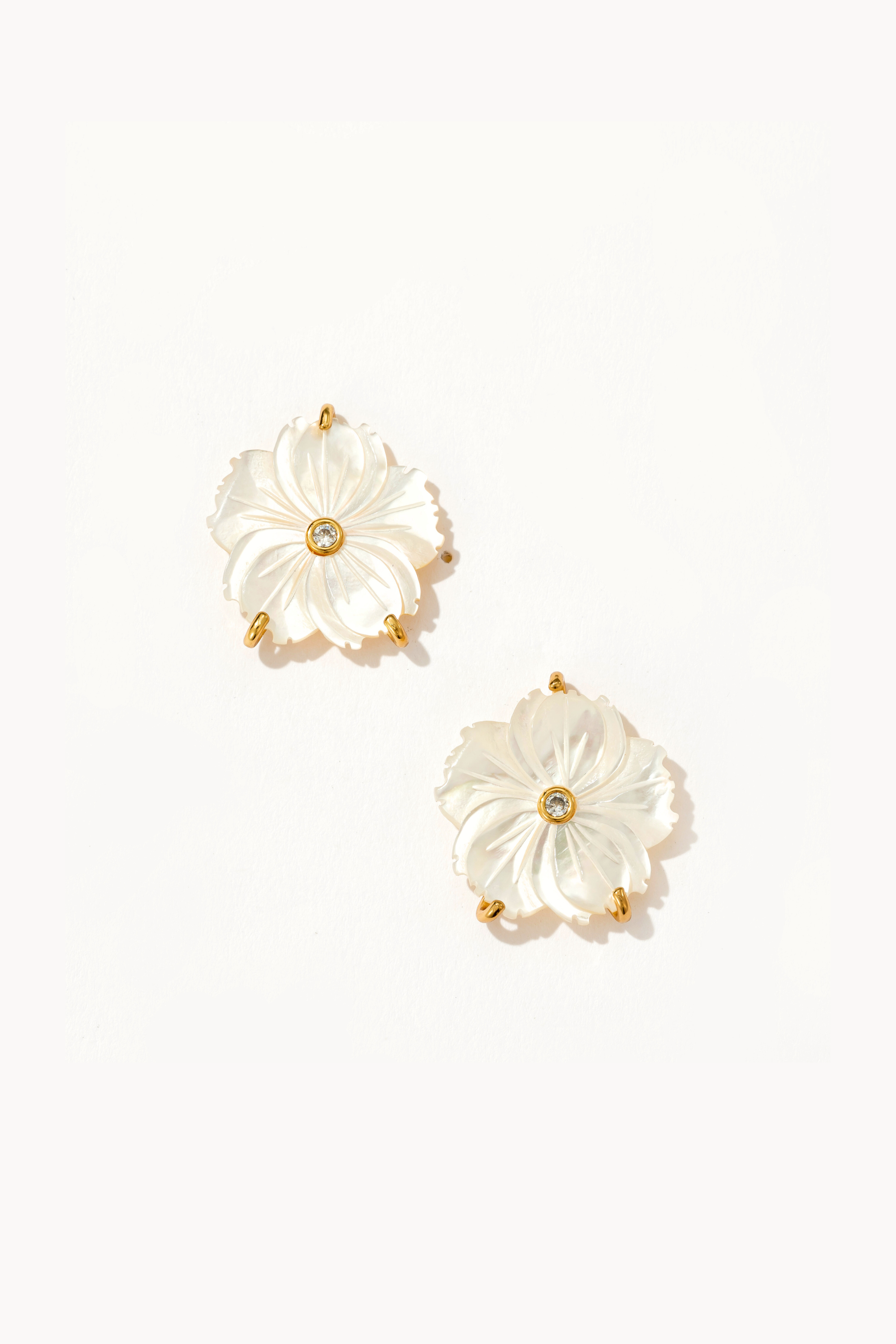 Cherry Blossom Nacre Earrings