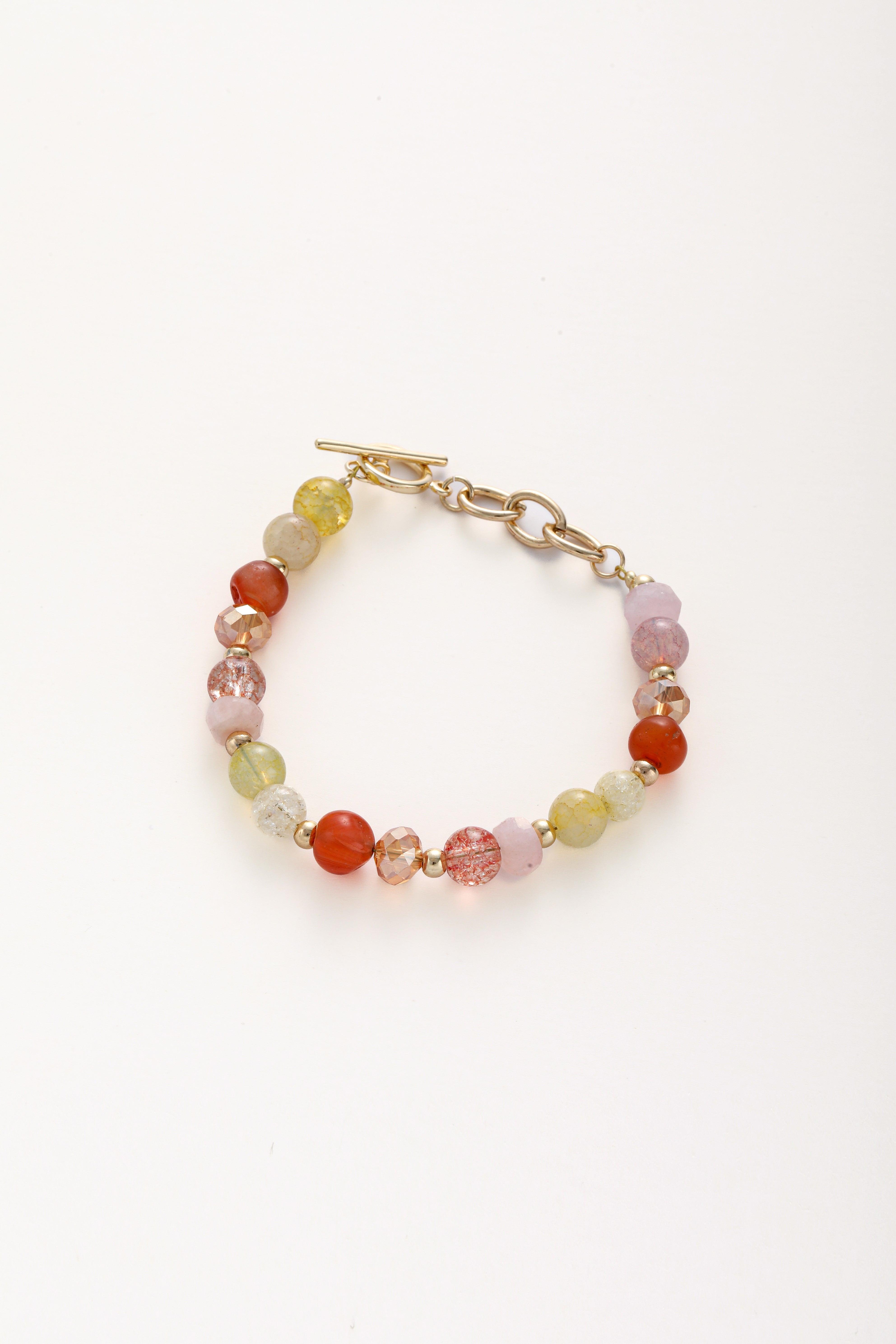 Citrus Blaze Crystal Bracelet - Artsory