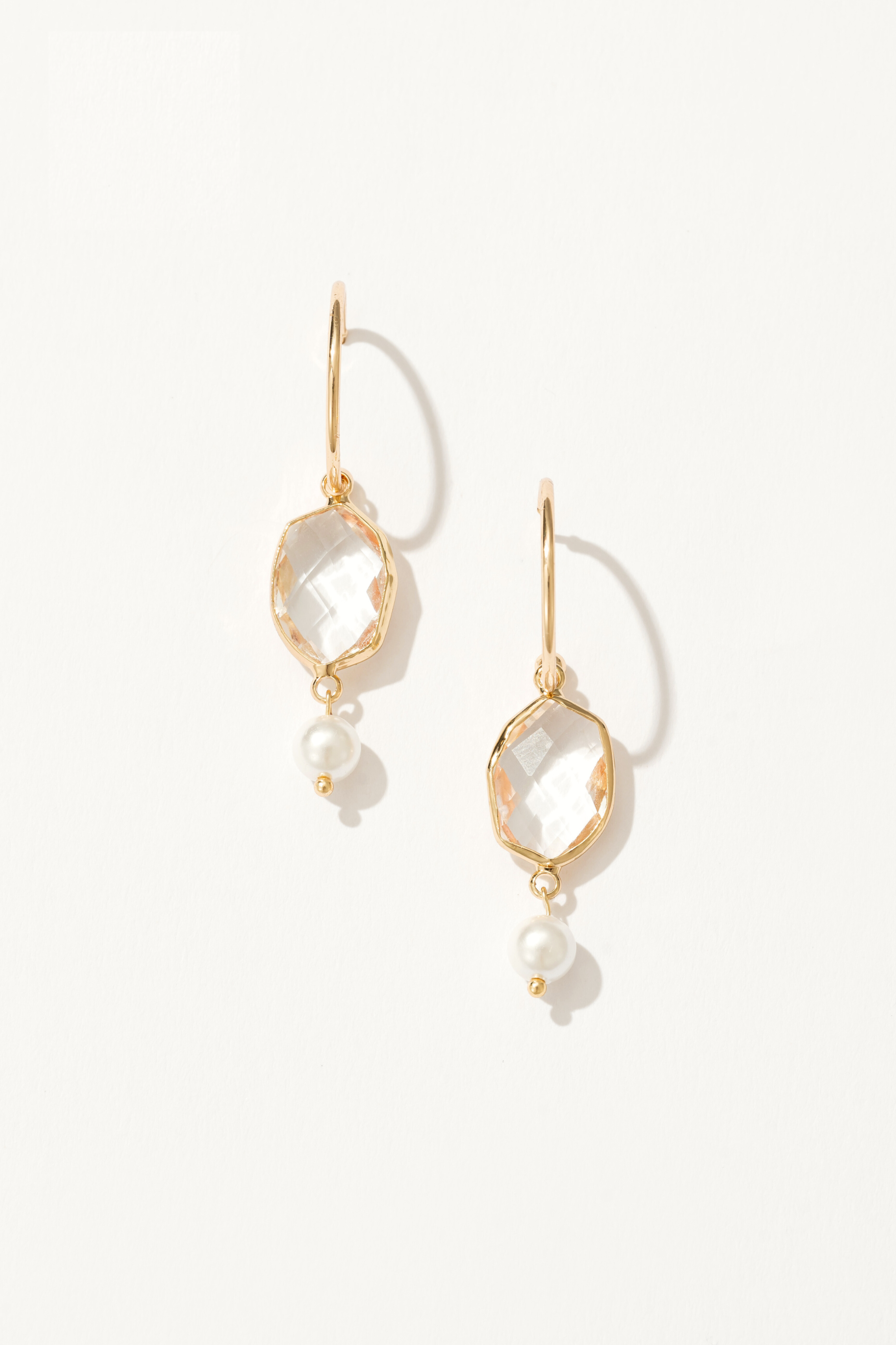 Clara Crystal Drop Earrings