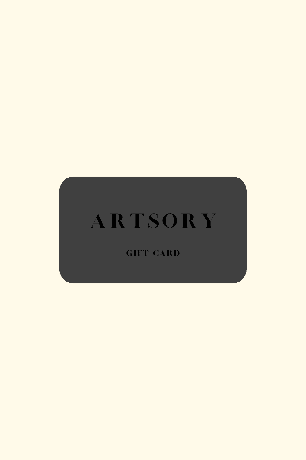 Digital Gift Card - Artsory