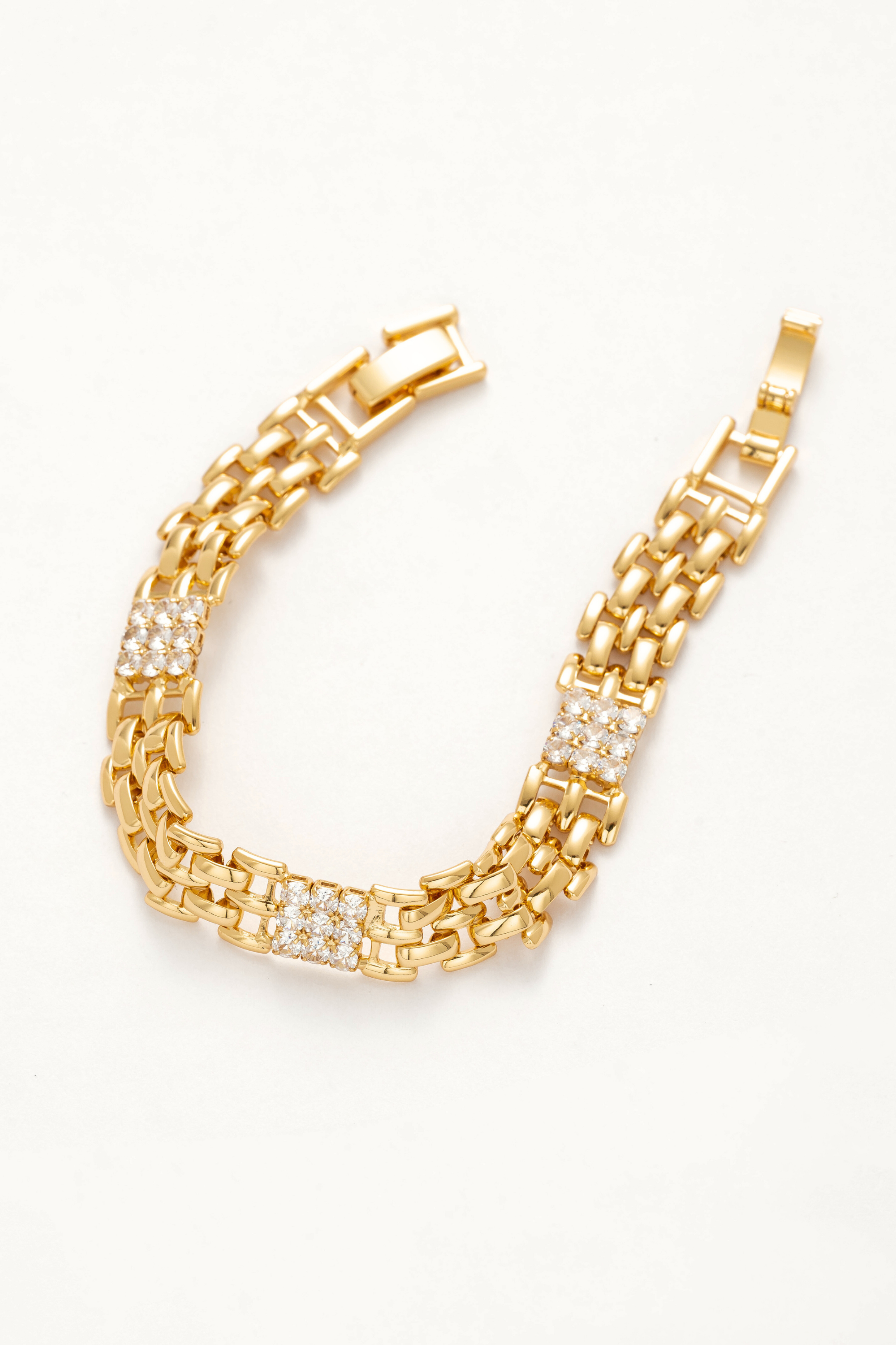 Paloma Zircon Weaved Bracelet