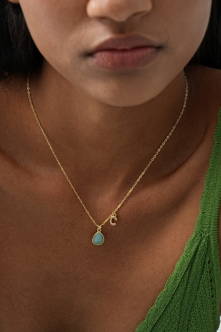 Serene Waters Pendant Necklace