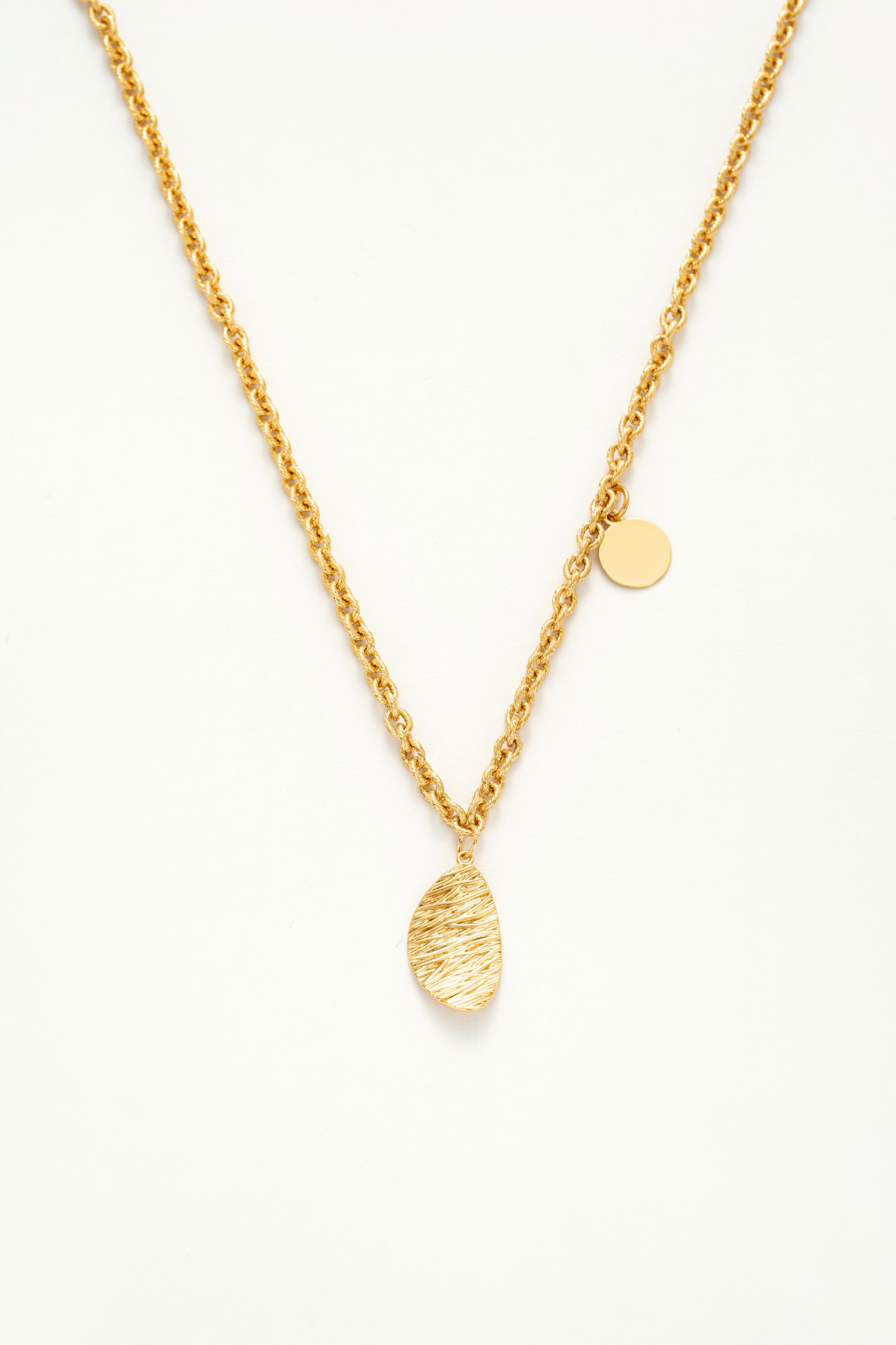 Wild Cherry Leaf Necklace